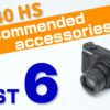 Canon PowerShot SX740 HS Recommended accessories