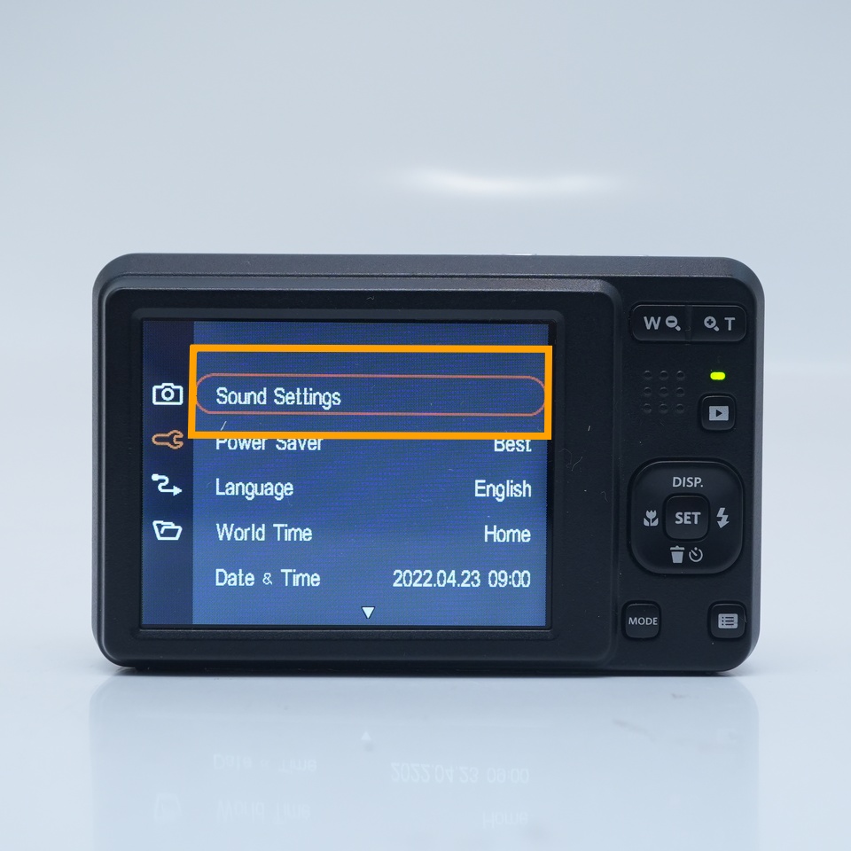 Select Sound Settings